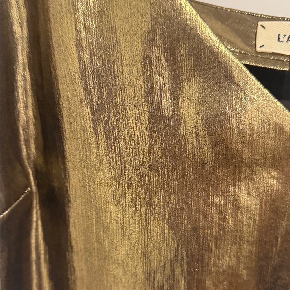 L'AGENCE Gold Camisole Top - Picture 3 of 8